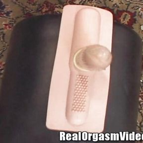 18 Teen Hottie Activist Bitch Shaved Pussy Sybian Orgasm Ride!