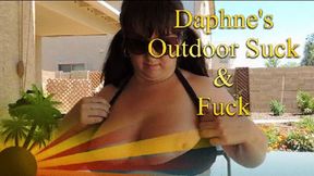 Daphne's Outdoor Suck and Fuck