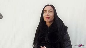 Perfect German Latina Teen 18+ Caramella Del X Pickup For Casting Fuck