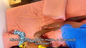 Stepmom Shared Bed with Stepson and Have Sex While Stepdad Is Working!