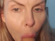 Caught you watching me! POV blowjob from Top OnlyFans model Naughty_Jemm