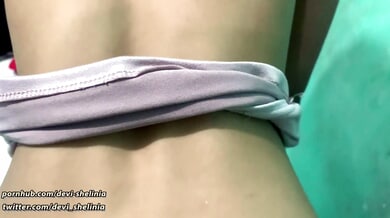 Asian couple heat up their private massage session with intense intimacy