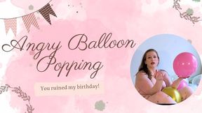 Angry Balloon Popping