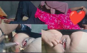 Desi Indian sister-in-law fucked by brother-in-law with a lot of fun and fist on the mouth