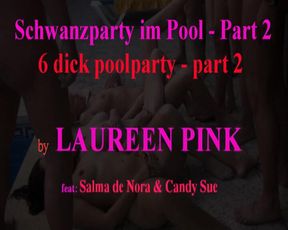 slutty poolparty part 2 feat. SalmadeNora and CandySue 😘