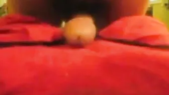 Slim twink humps towel and shoots thick cum