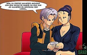 Trunks fudendo chichi a mae gostosa do amigo - dbz parody