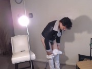 Jock Daddy Maolo Plays with His Hardon!