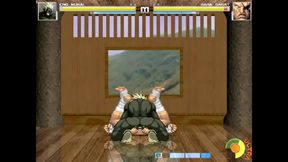 Mugen Mukai Fucks Sagat in Intense Yaoi Game Action
