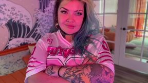 Naughty Neighbor Ballbusting Boxing and Facesitting POV
