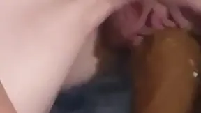 Hot and tattooed OLDER WOMAN rides BBC while enjoying a solo orgasm