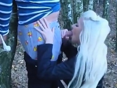 In wood irl fucked tied to