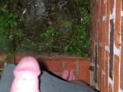 Morning piss with a Simi Hard-on!!!