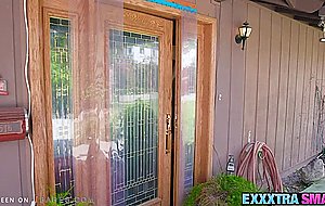 Petite blonde loses virginity as neighbor drills her pussy with his large shaft - Naked Girls