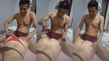 Fui fazer uma massagem na minha namorada acabei fodendo ela todinha