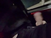 [Public Wank - No Load] Driving Through Town