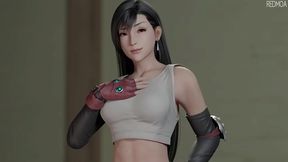 Tifa Lockhart Rides Cock Hard in Steamy Final Fantasy VII Hentai Scene