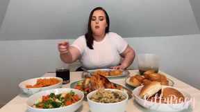 BBW KittyPiggy Thanksgiving Insatiable - Big ass