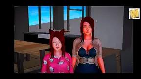Step-Sibling Thrills Unfold in Steamy Animated Encounter