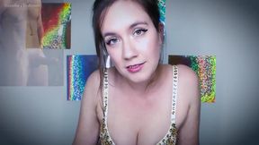 Naughty Milf Watches Gay Porn