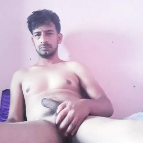 Boy masturbating hard