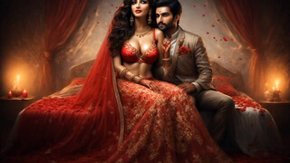 indian gang-bang hard-core bang-out with nubile skiny damsel utter on bakchodi
