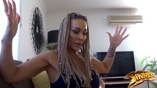 MY STEPMOM CAUGHT ME JERKIN OFF- AUBREY BLACK