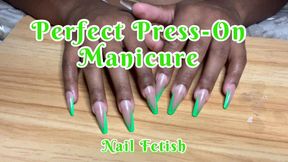 Perfect Press-On Manicure : Nail and Hand Fetish