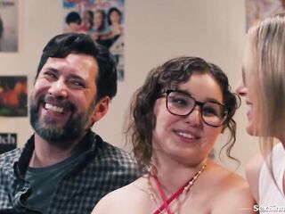 Large boobs mother i'd like to fuck Cory Pursue and her spouse Tommy Pistol tempt their recent daughterinlaw Leana Lovings into sex.The small sweetheart sucks and is facesitted