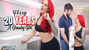 GROOBYGIRLS - Ginger Foxxy Shows Her Greatness On Sex