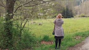 Mature Blonde Wife Enjoys Sex After Walk