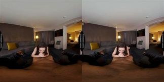 Tonight's Girlfriend Sexy petite babe Whitney Wright rides her fans big black cock