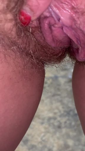 Garage Fucking with Soft Cock, Hanjob Until Cumshot