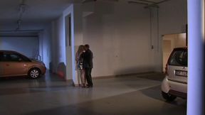 Blonde slut with a beautiful body takes a big cock in the ass