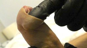 Play In Latex Gloves