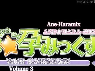 Anime hawt trio with sister and ally