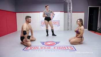 Brandi Mae Meets Her Match in Jack Friday's Arm Wrestling Showdown