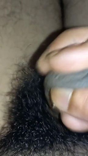 Tight Foreskin Phimosis Dick Closeup Dripping Precum Until Cum