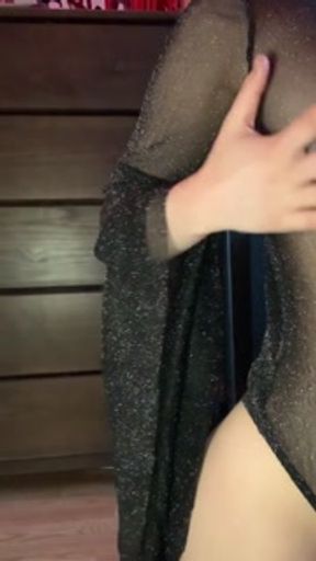 Abby Adams Amateur Blonde Teen Strip Tease Cosplay
