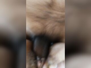 Cogida vaginal en primer plano sin condón