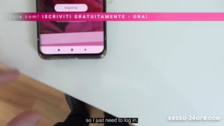 SLUT WHO DESERVES IT: Teen Italian gets my cock: Mary Jane (Porn from Italy) - SESSO-24ORE