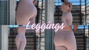 Showing my leggings outside