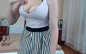 Big tit babe milk