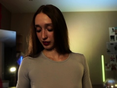 Hottest brunette solo webcam masturbation 2