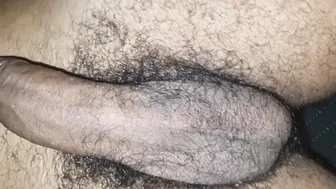 Hung straight guy gets hard and jerks off with a buddy