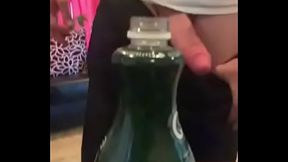 Teste da Garrafa com o Pau