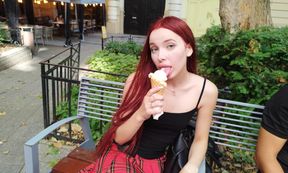 Megan Murkovski Part One – Tiny 18-year-old Newbie Man Handled By Middle Aged Pervert