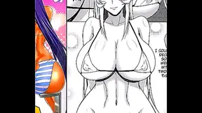 My Doujin Shop - Big Breasted Bimbos Get Slutty In Sling Bikini Ikkitousen Hentai Comic