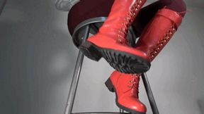 Punishment: Kicking you in My Red Riding Boots -mp4 720p