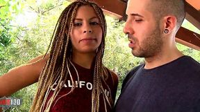 Blonde Rasta Slut Alana's First Fuck on Camera